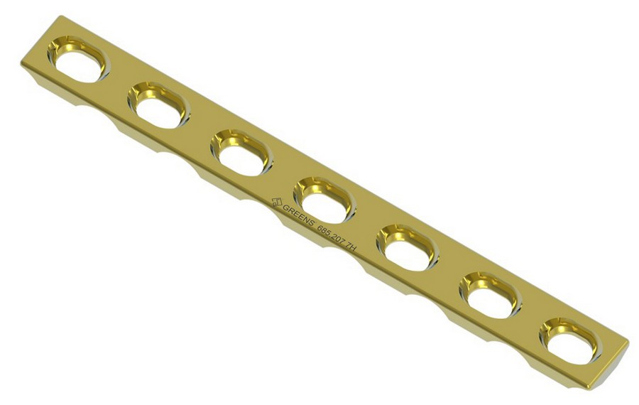 Dynamic Compression Plates  (LC-DCP Narrow)  for 4.5 mm Screws 		 
